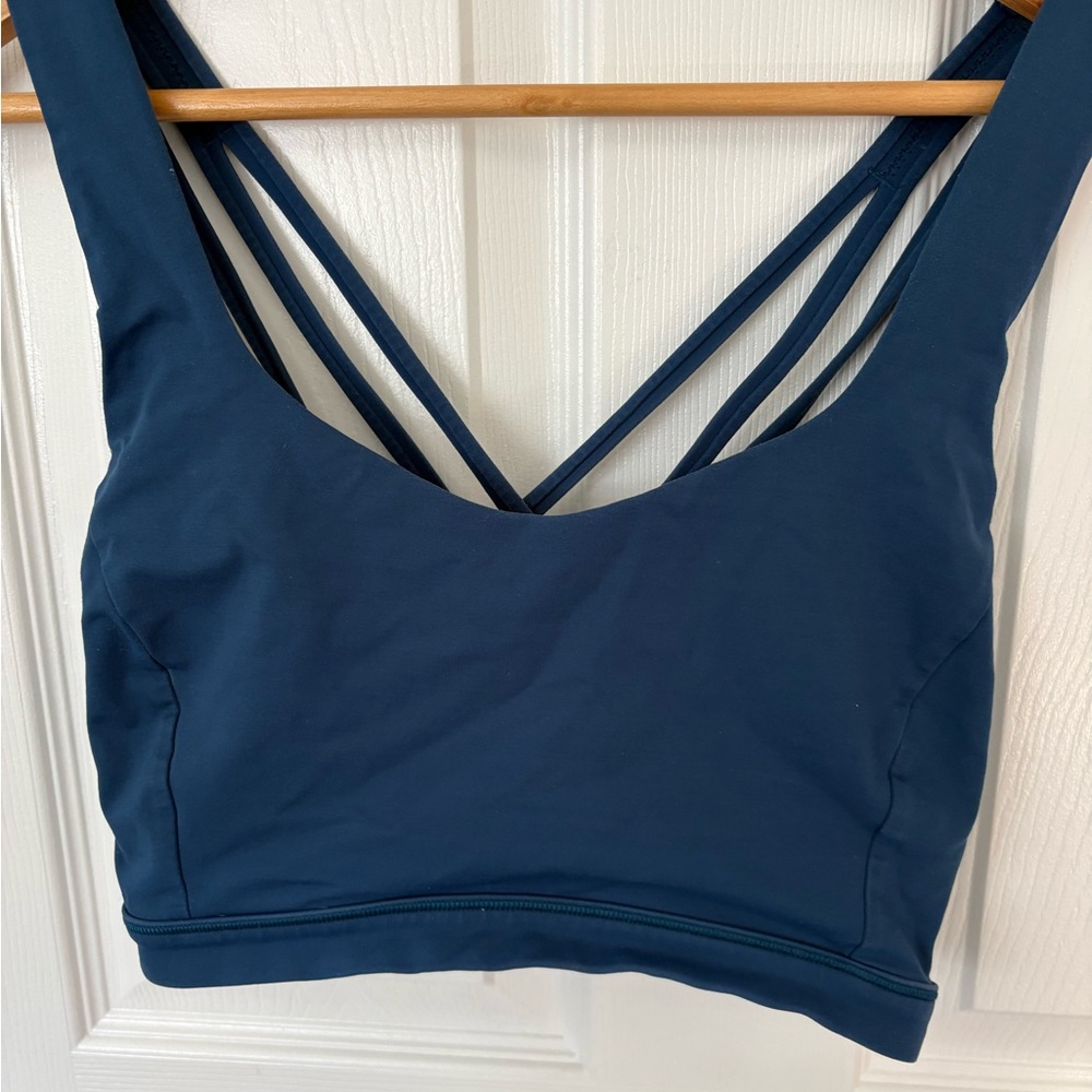 lululemon athletica Navy Multi-Strap Sports top
